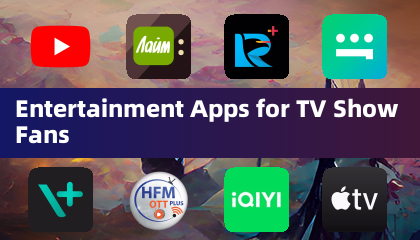 Aplikasi hiburan untuk peminat rancangan TV