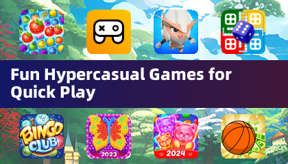 Fun Hypercasual Games for Quick Play