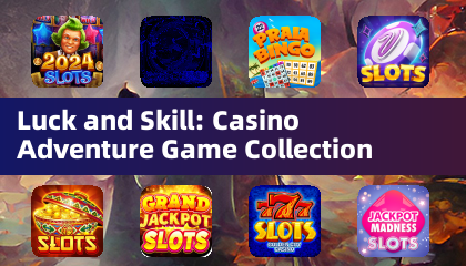 행운과 기술: Casino Adventure Game Collection
