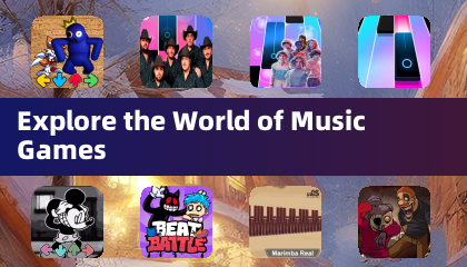 Erkunde die Welt der Musikspiele