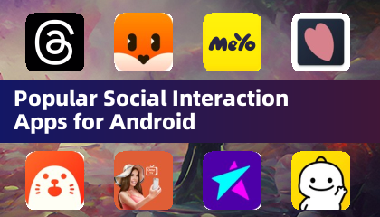 Aplicativos Populares de Interação Social para Android