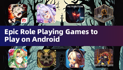 Jogos de Role Playing Épicos para Jogar no Android