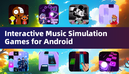 Jogos de Simulação Musical Interativos para Android