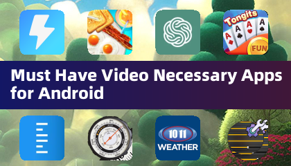 Unbedingt erforderliche Video-Apps für Android