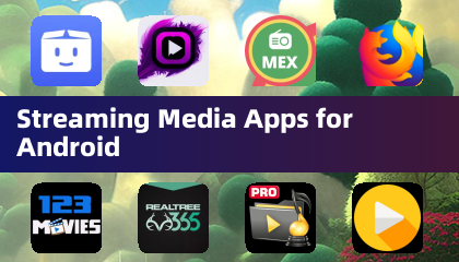 안드로이드용 스트리밍 미디어 앱