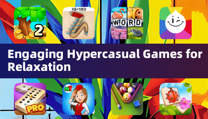 Engaging Hypercasual Games for Relaxation