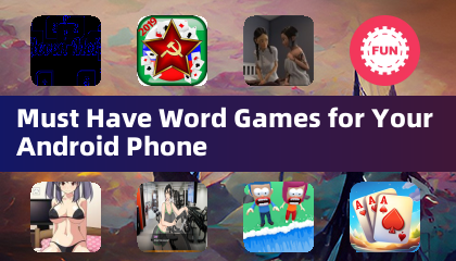 Must-Have-Wortspiele für Ihr Android-Handy