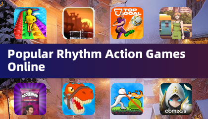 Beliebte Rhythmus-Aktions-Spiele online