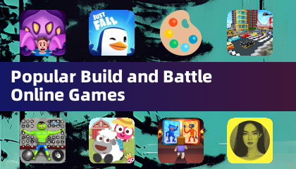 Beliebte Bau- und Kampf-Online-Spiele