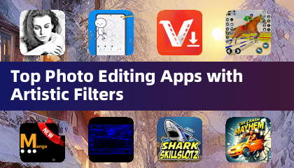 具藝術濾鏡的頂尖照片編輯應用程式