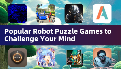 頭脳を鍛える人気ロボットパズルゲーム