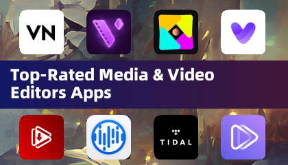 評價最高的媒體與影片編輯應用程式