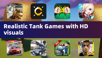 真實感坦克遊戲搭配高畫質視覺效果