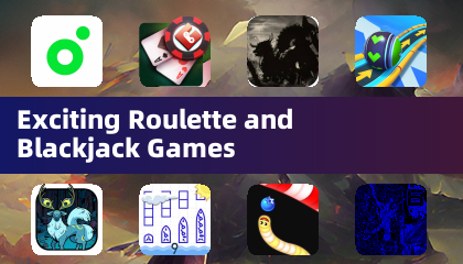 驚險的輪盤與二十一點遊戲